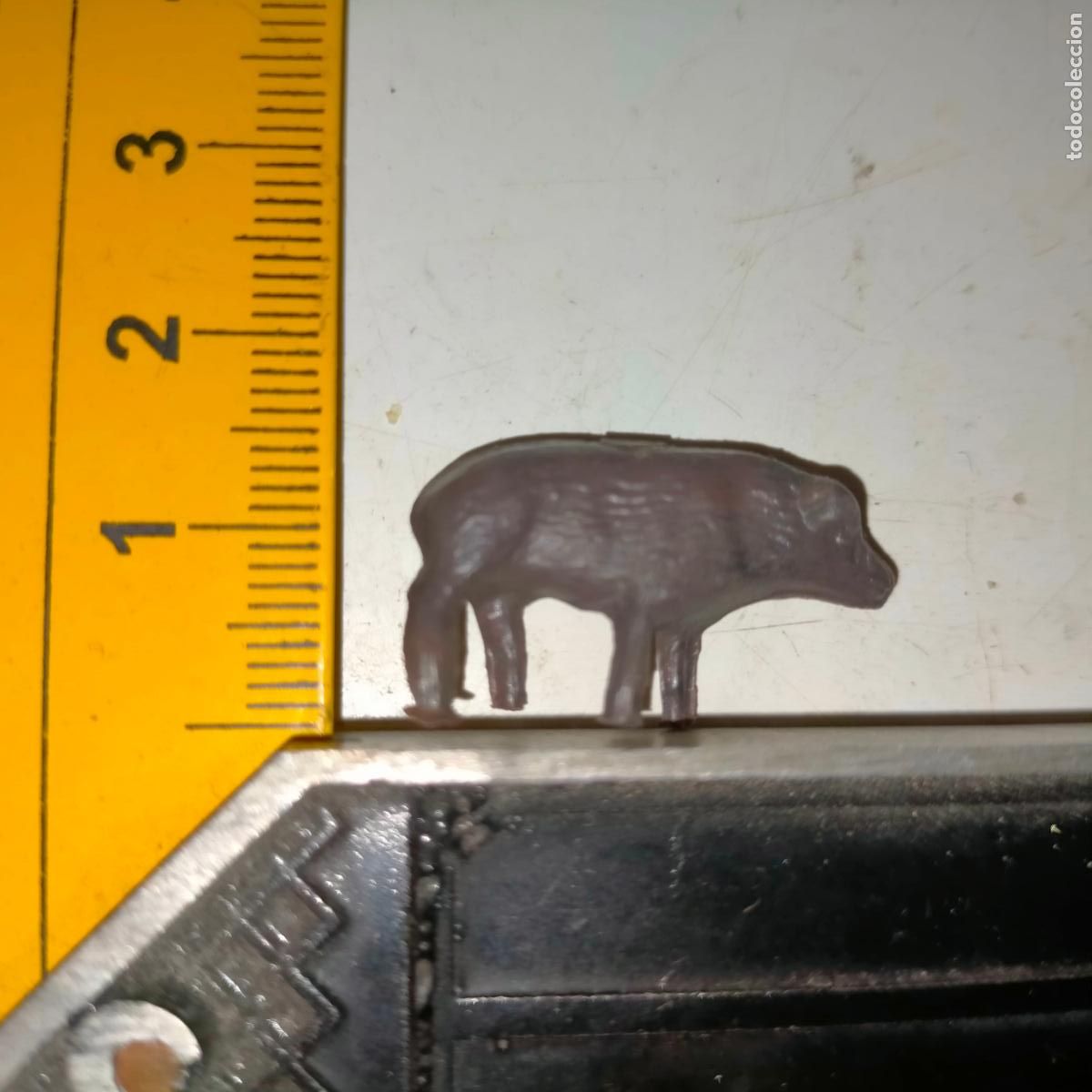 Figuras de Pres&eacute;pios: HAGA SU OFERTA , ANTIGUA FIGURA DE PORTAL DE BELEN PLASTICO DURO - BELENES