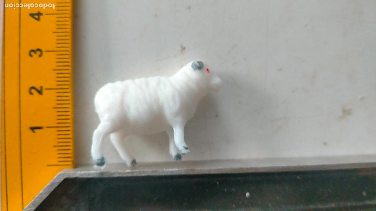 Figuras de Pres&eacute;pios: HAGA SU OFERTA , ANTIGUA FIGURA DE PORTAL DE BELEN PLASTICO DURO - BELENES