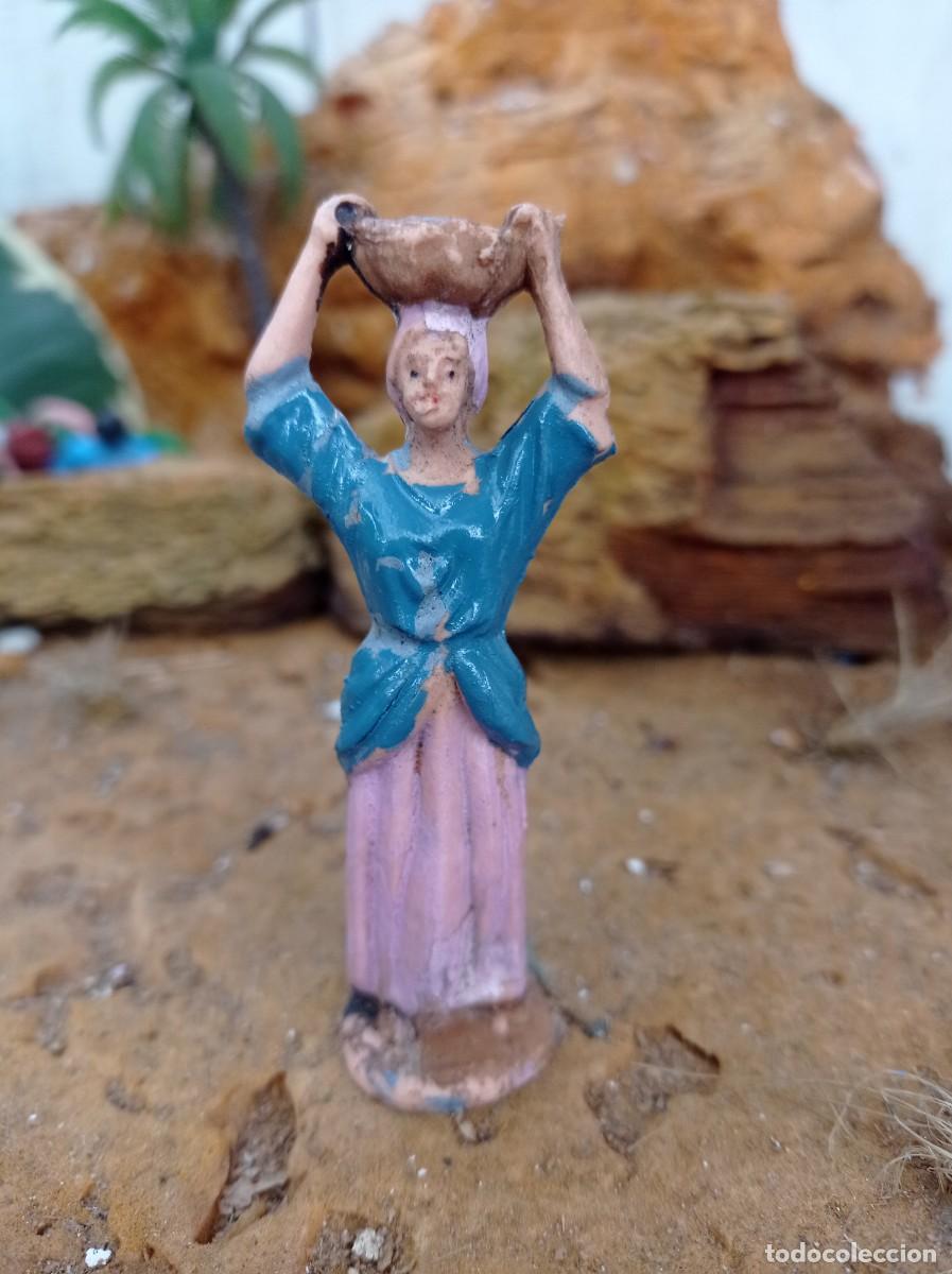 Figuras de Bel&eacute;n: Figura de pastora de bel&eacute;n - Foto 1