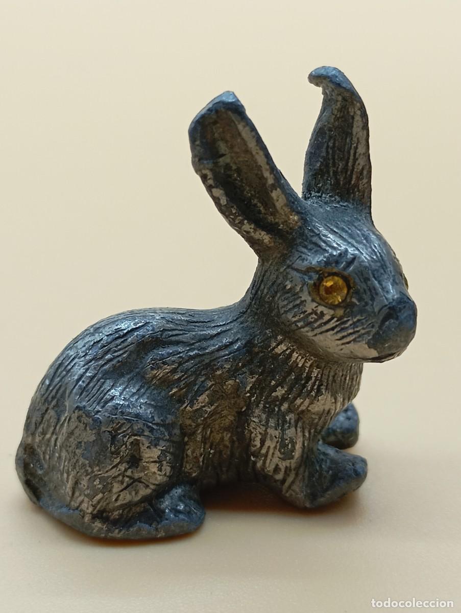 Figuras de Bel&eacute;n: FIGURA METAL, CONEJO - Foto 1