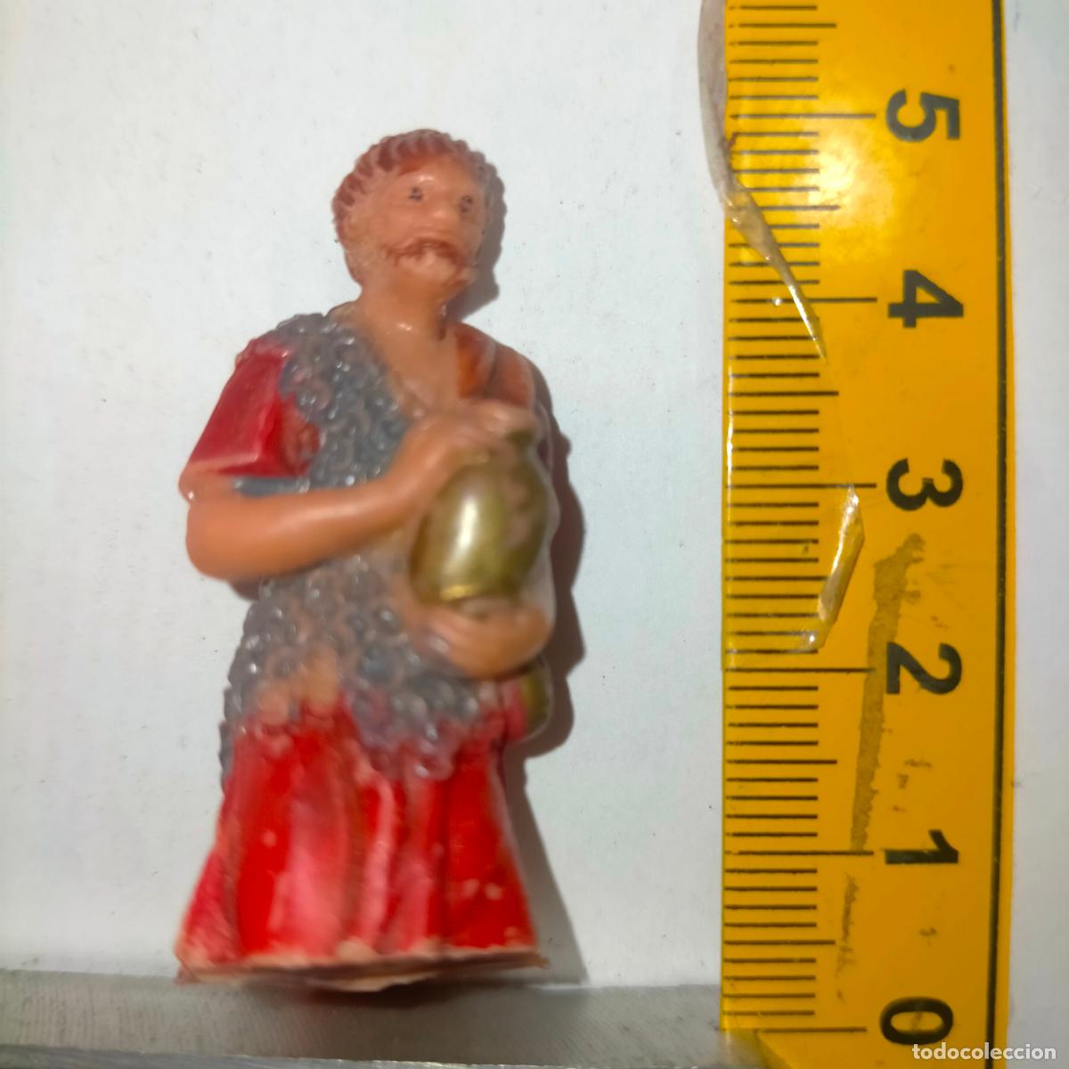 Figuras de Pres&eacute;pios: antigua FIGURAS DE PORTAL DE BELEN NACIMIENTO PLASTICO DURO . NAVIDAD