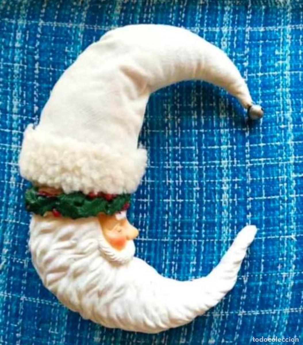 Figuras de Bel&eacute;n: Luna papa noel navidad - Foto 1