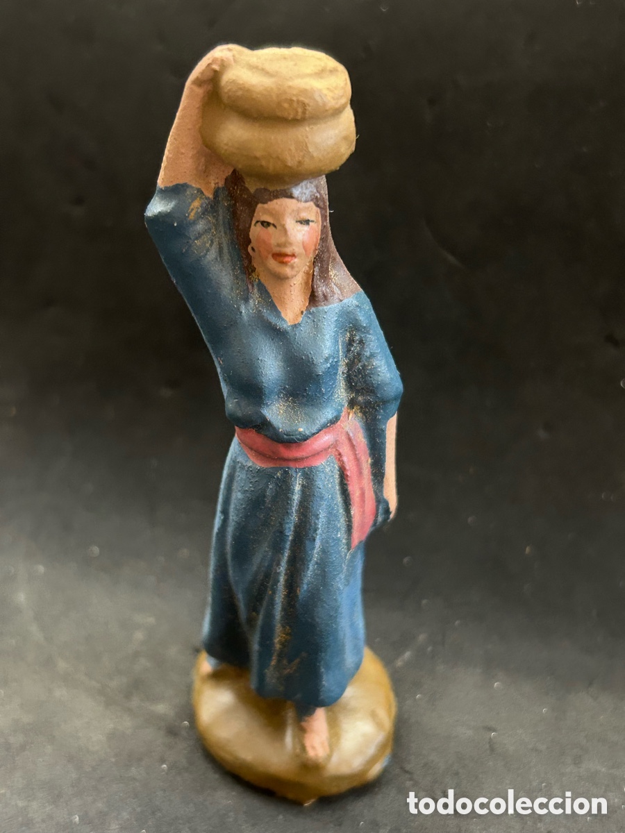 Figuras de Bel&eacute;n: Figura Belen de barro 9cm - Foto 1