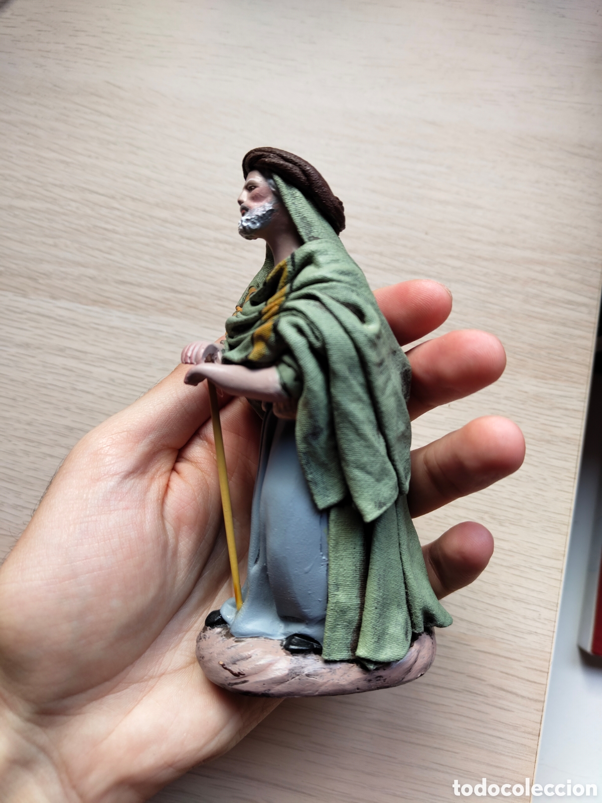 Figuras de Bel&eacute;n: Pastor de barro para bel&eacute;n - Foto 3