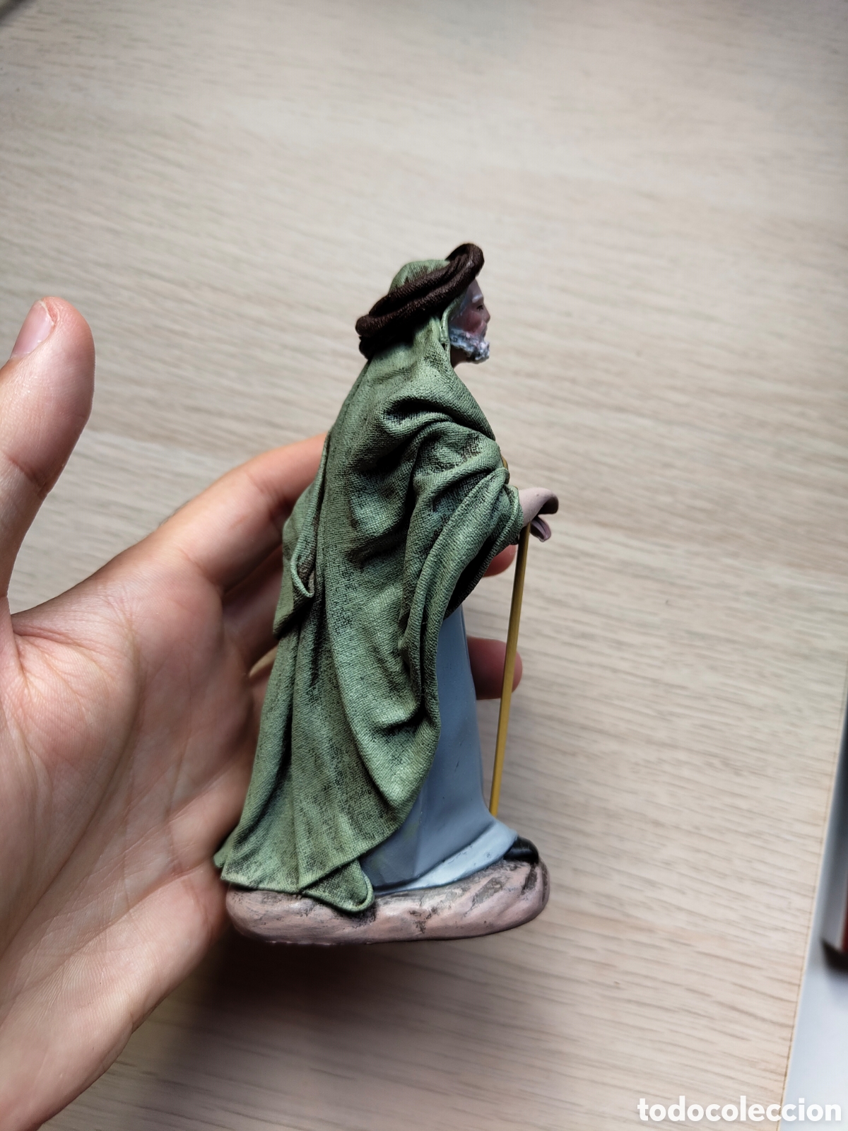 Figuras de Bel&eacute;n: Pastor de barro para bel&eacute;n - Foto 4