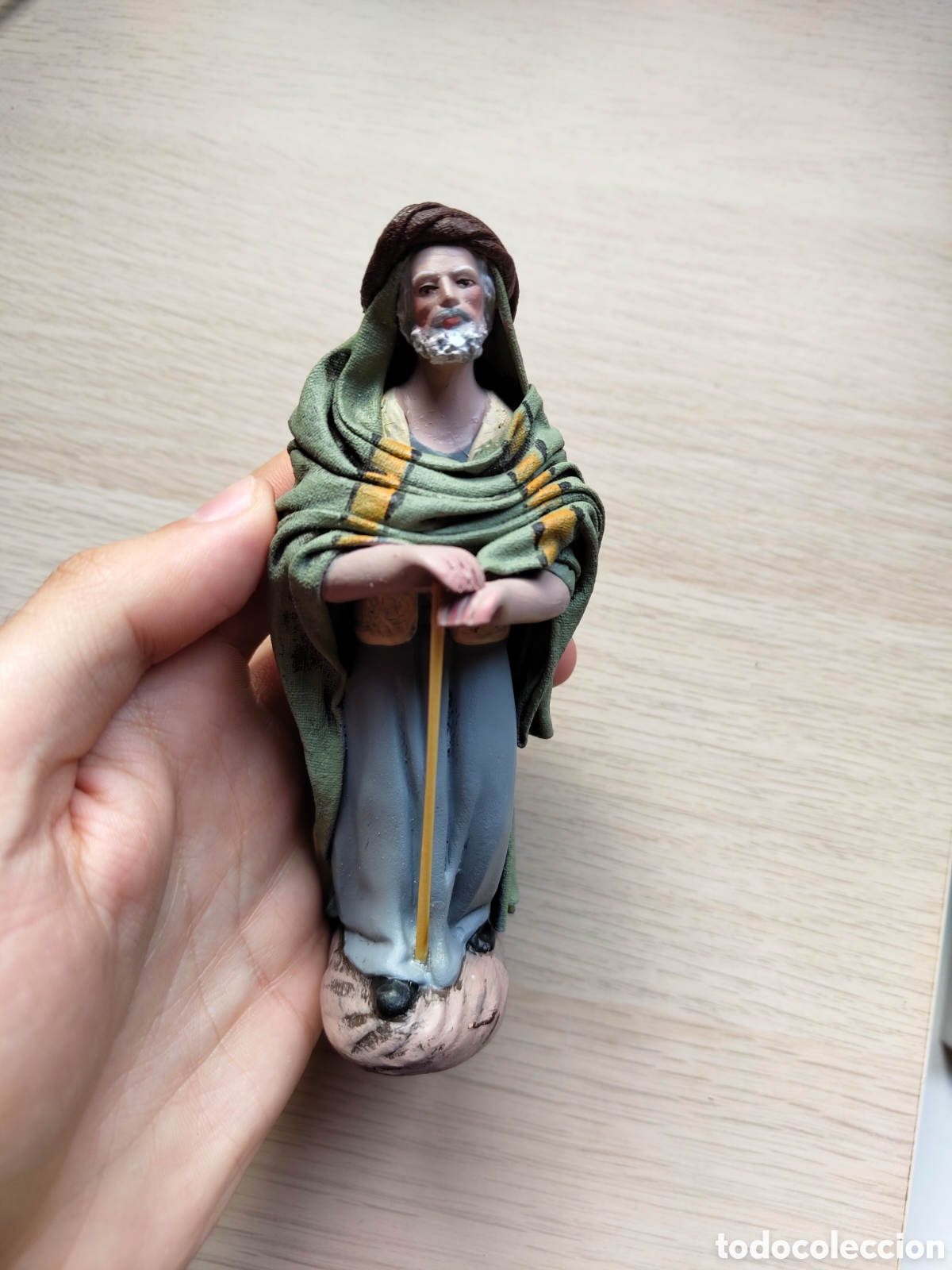 Figuras de Bel&eacute;n: Pastor de barro para bel&eacute;n - Foto 1