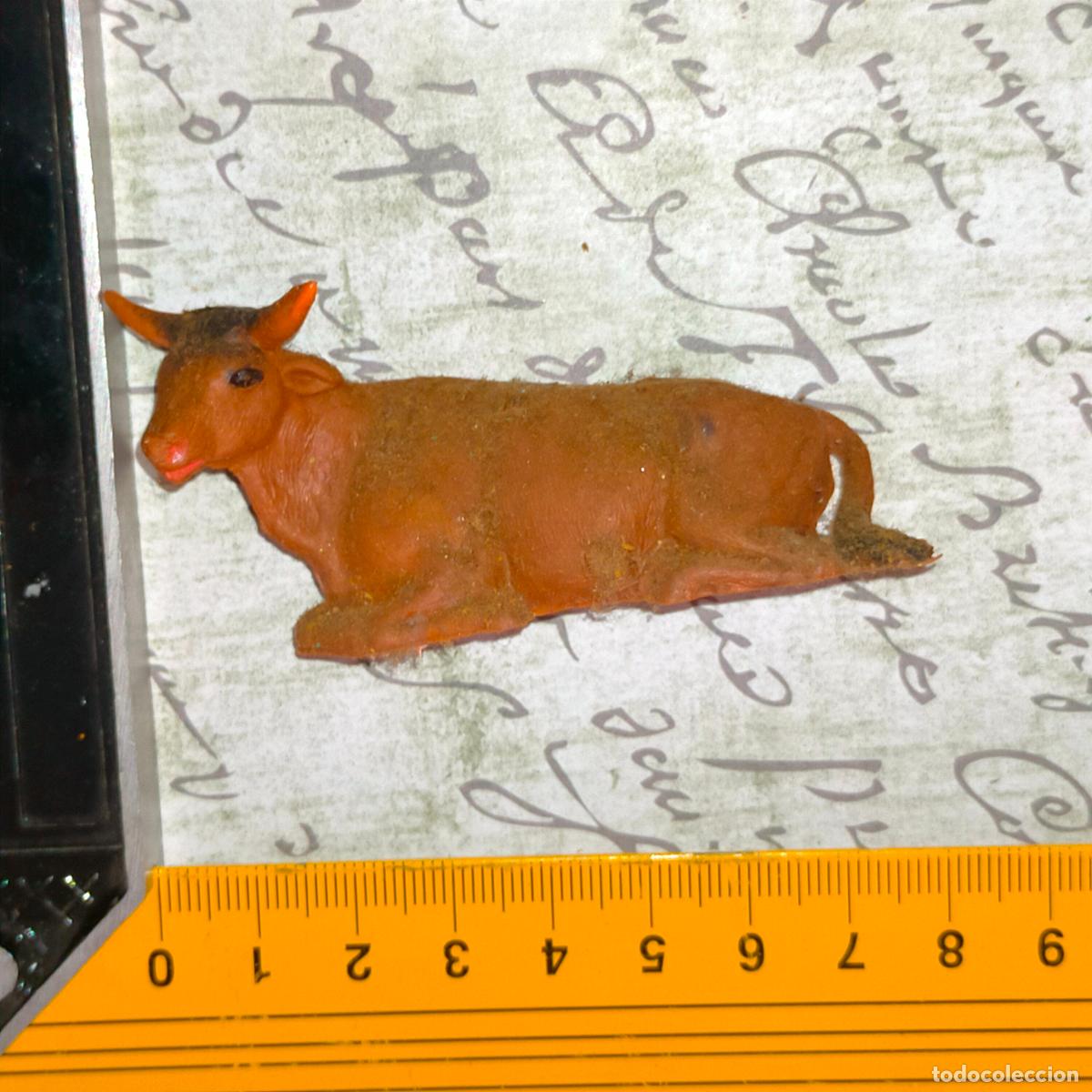 Figurines pour Cr&egrave;ches de No&euml;l: antigua figura de portal de belen nacimiento plastico duro