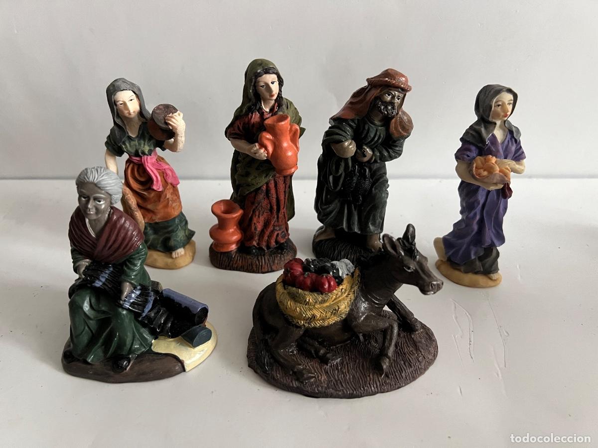 Figuras de Bel&eacute;n: Figuras bel&eacute;n antiguas variadas - Foto 1