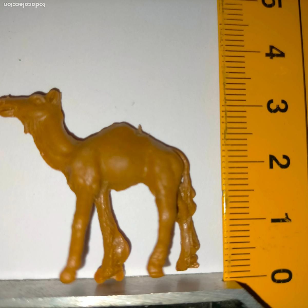 Figuras de Bel&eacute;n: antigua figura portal de belen plastico duro para nacimiento decoracion navide&ntilde;a -