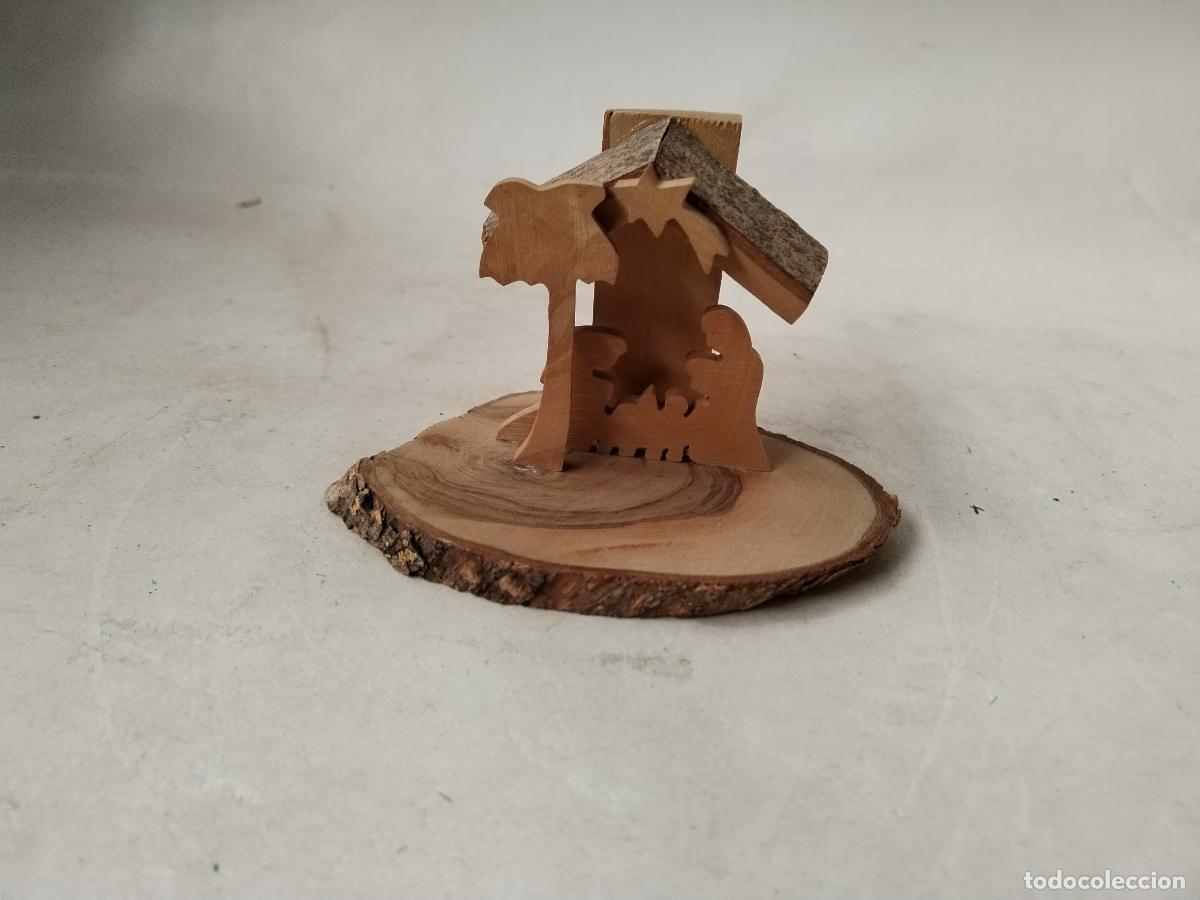 Figuras de Bel&eacute;n: belen nacimiento de madera - Foto 2
