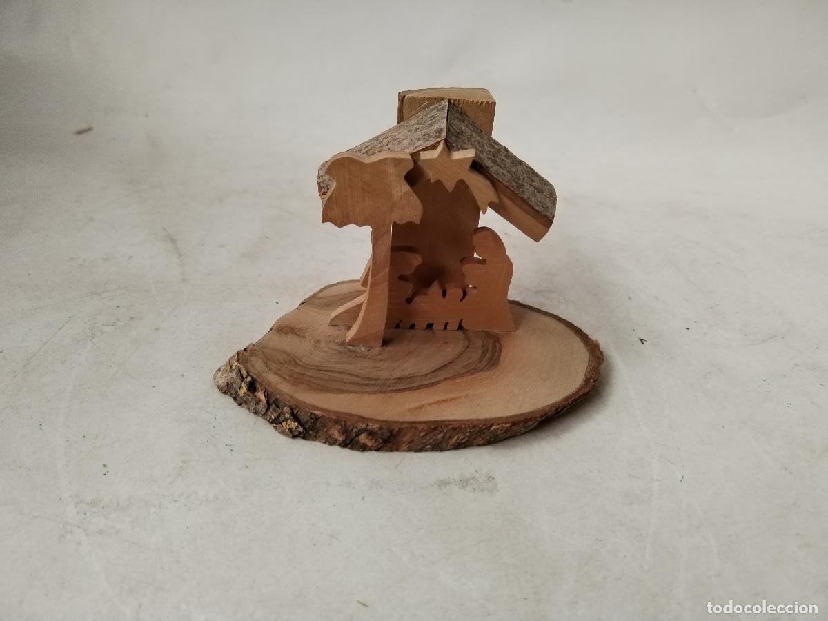 Figuras de Bel&eacute;n: belen nacimiento de madera - Foto 3