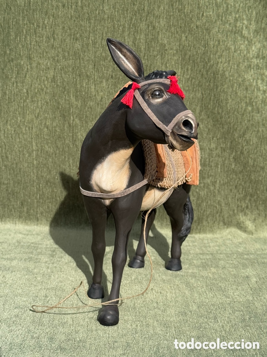 Figuras de Bel&eacute;n: MULA. BEL&Eacute;N NAPOLITANO. - Foto 2