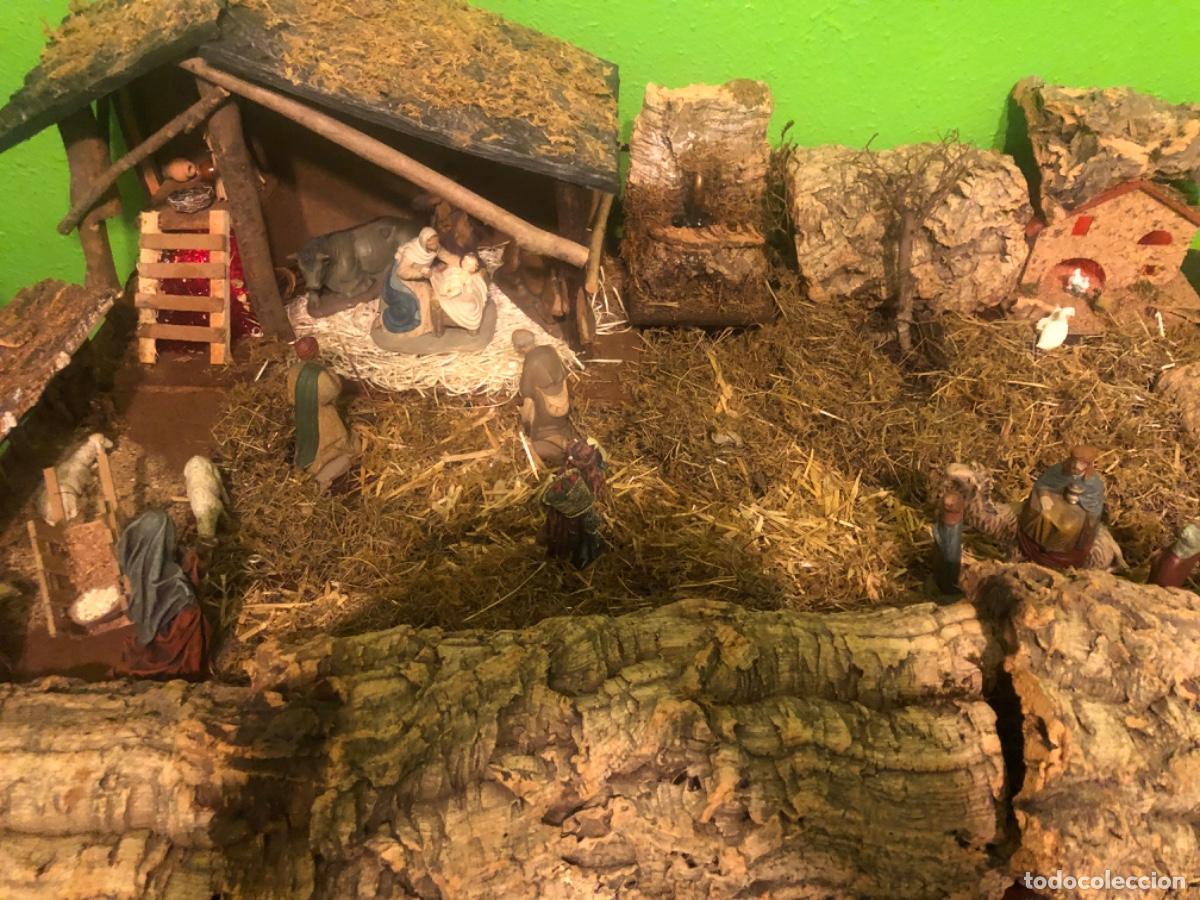 Figuras de Bel&eacute;n: Bel&eacute;n antiguo completo - Foto 1