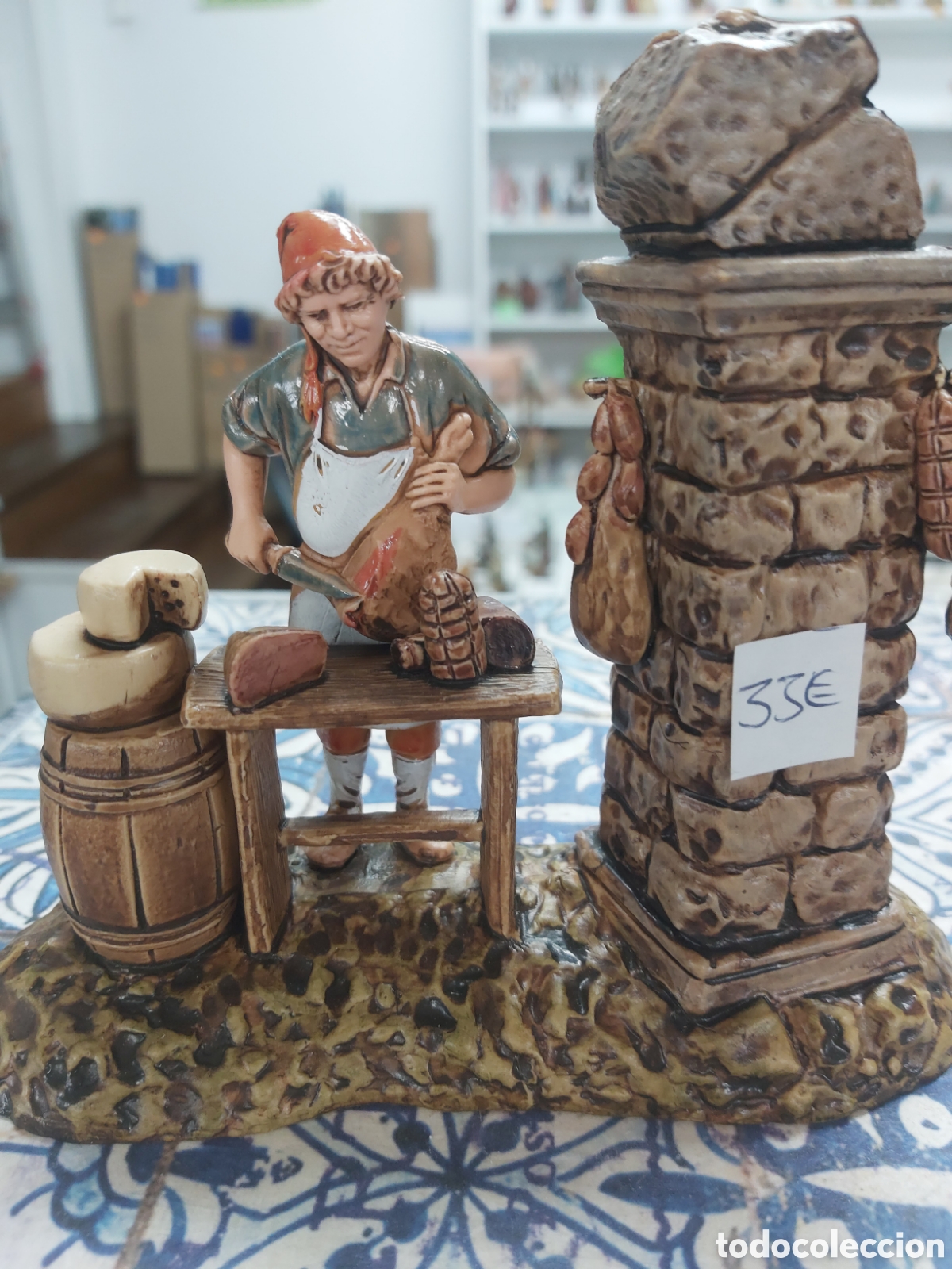 Figuras de Bel&eacute;n: Carnicero para Belenes. - Foto 2