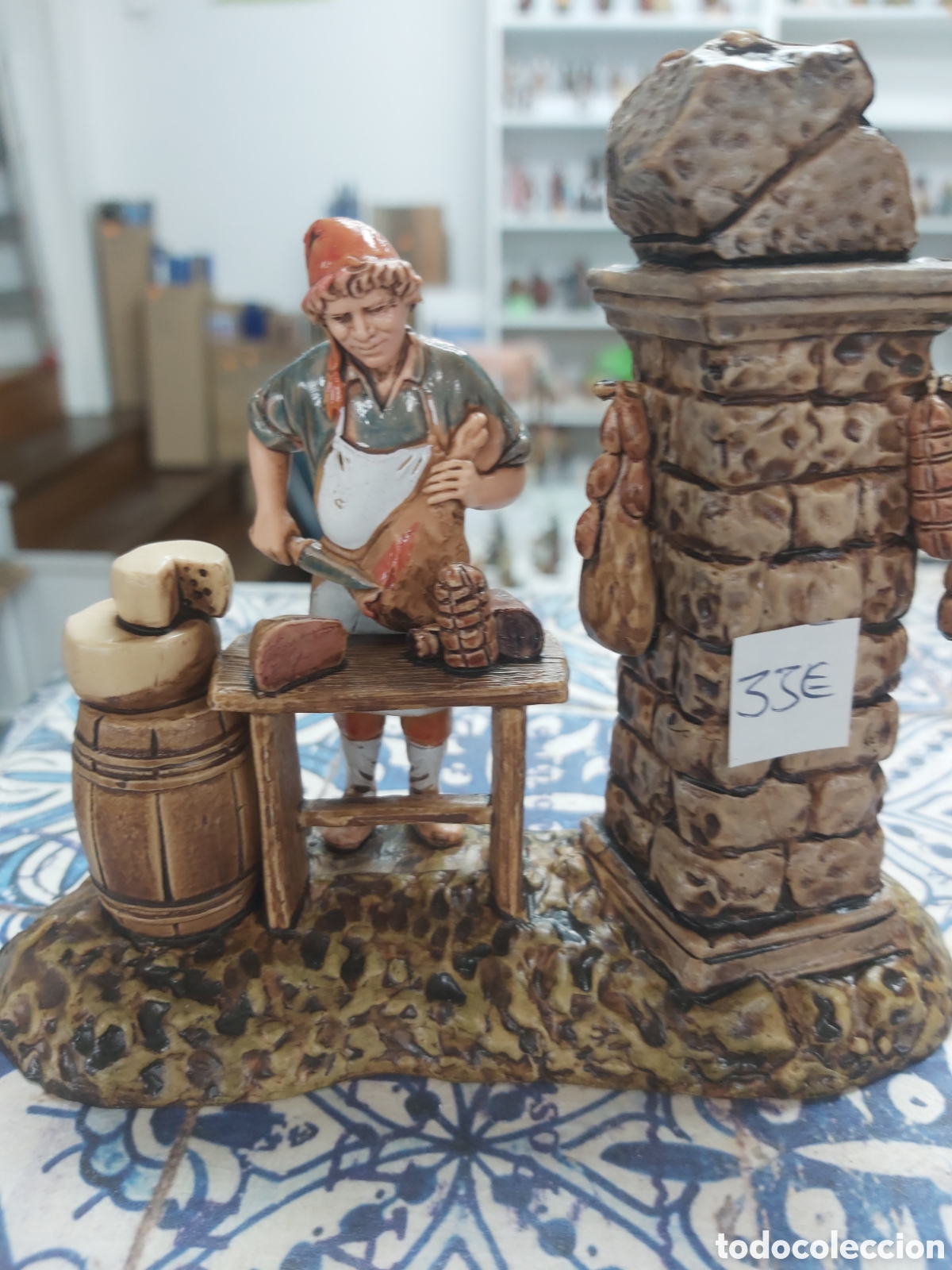 Figuras de Bel&eacute;n: Carnicero para Belenes. - Foto 1