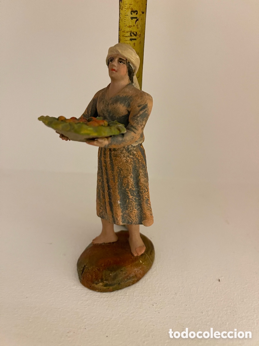 Figuras de Pres&eacute;pios: Figura Bel&eacute;n Barro terracota Rada e Hijo Granada