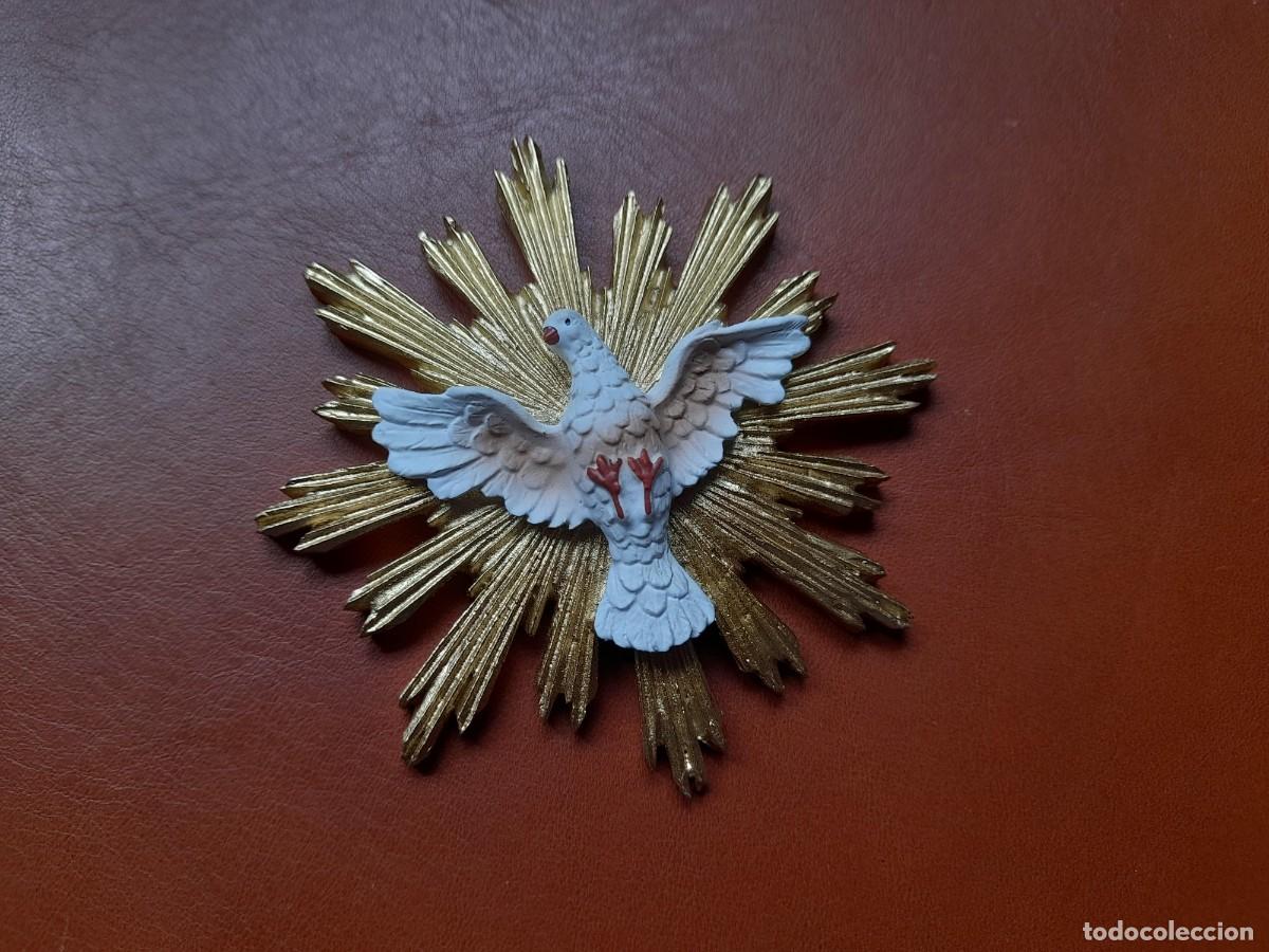 Figuras de Bel&eacute;n: Esp&iacute;ritu Santo de resina - Foto 4