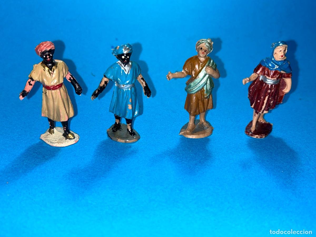 Figuras de Bel&eacute;n: LOTE DE PAJES DE BELEN - Foto 1