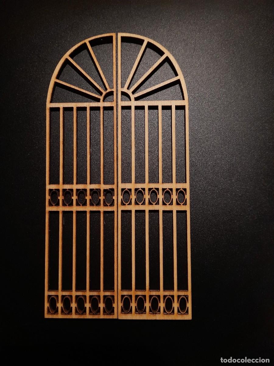 Figuras de Bel&eacute;n: Puerta para Belen de madera. 15 cm - Foto 2