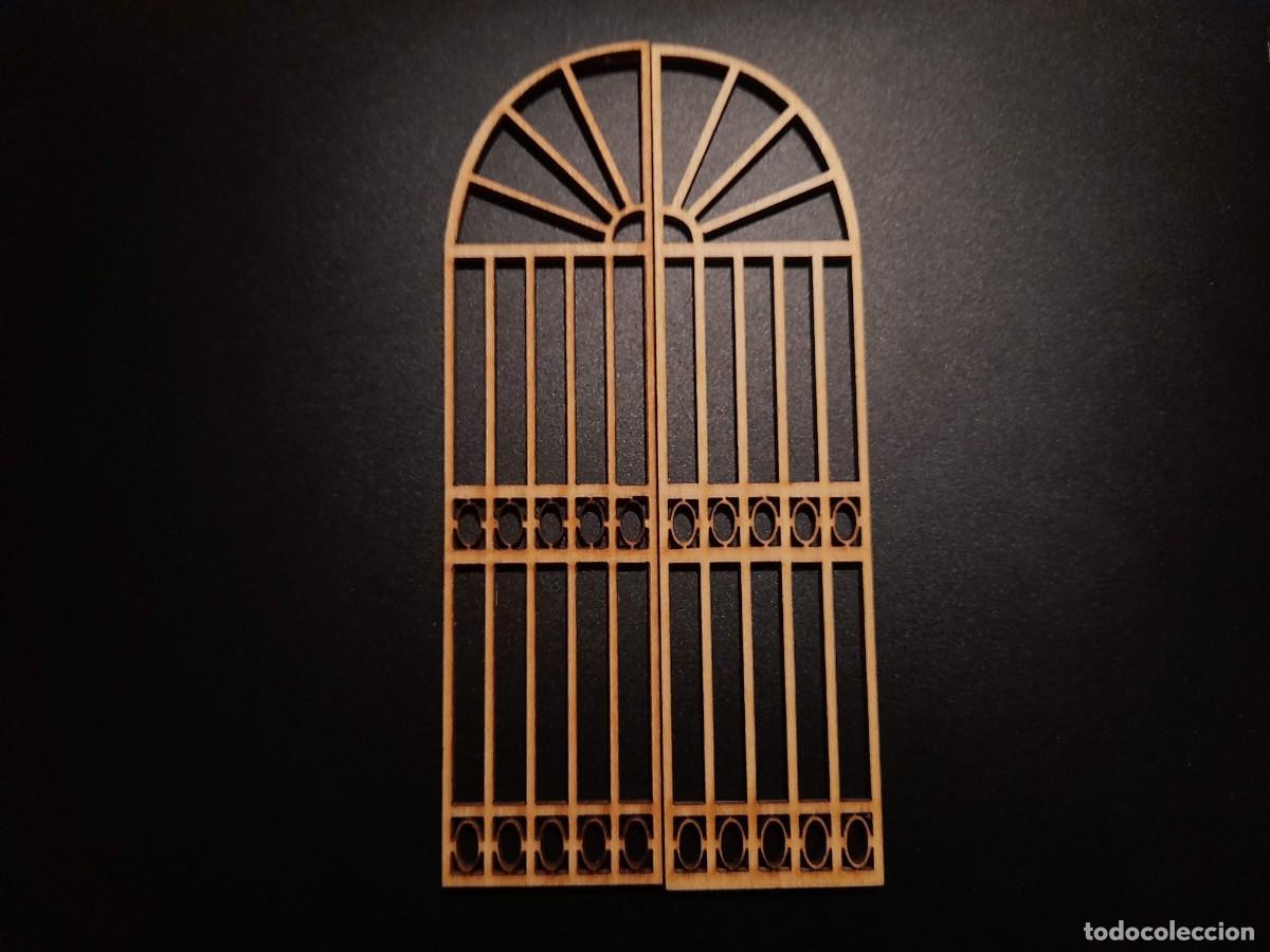 Figuras de Bel&eacute;n: Puerta para Belen de madera. 15 cm - Foto 1
