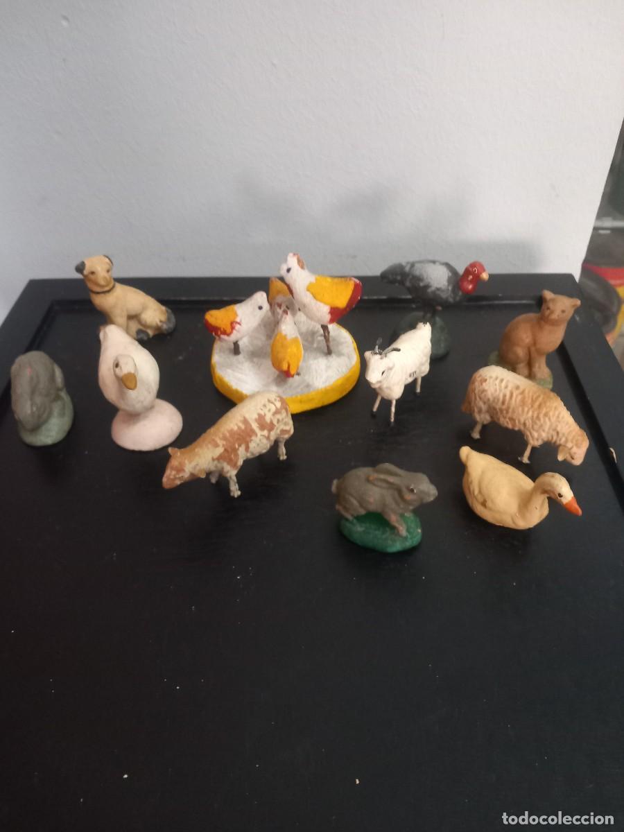 Figuras de Bel&eacute;n: Figuras de pesebre antiguas - Foto 1