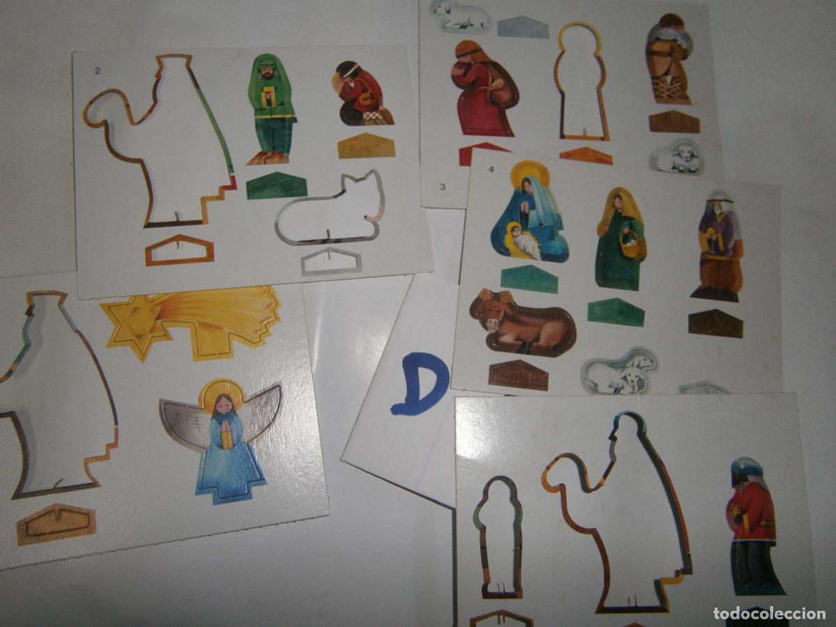 Figuras de Bel&eacute;n: CROMOS RECORTABLES DEL BELEN - Foto 1