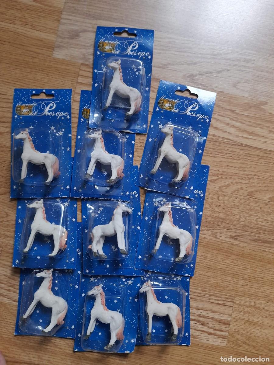 Figuras de Bel&eacute;n: Lote caballos. Mu&ntilde;eco Caballo - Foto 1