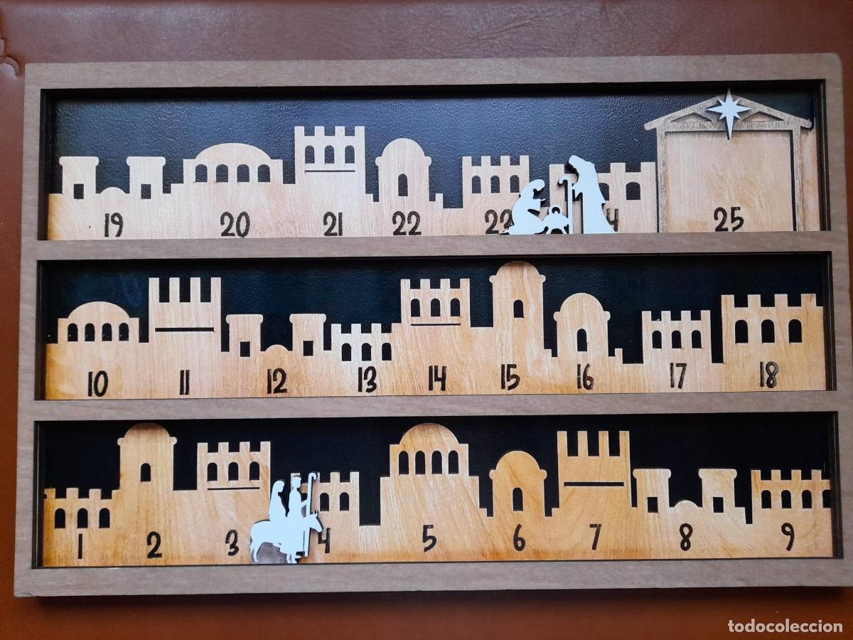 Figuras de Bel&eacute;n: Calendario de Adviento de madera. NUEVO - Foto 1
