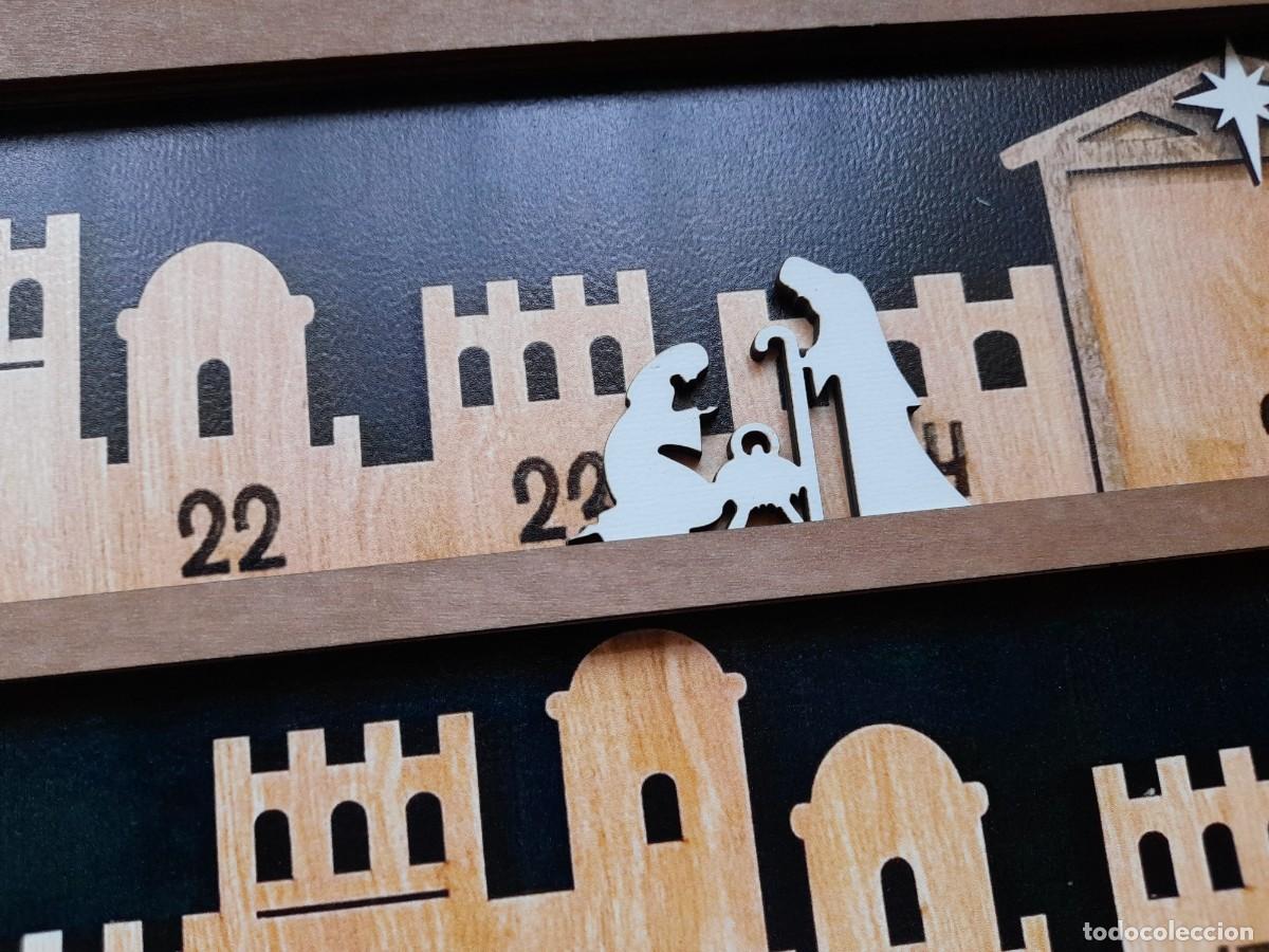 Figuras de Bel&eacute;n: Calendario de Adviento de madera. NUEVO - Foto 3