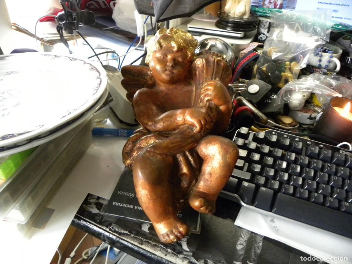 Figuras de Bel&eacute;n: ANGEL DE ESCAYOLA 30 CMS - Foto 1