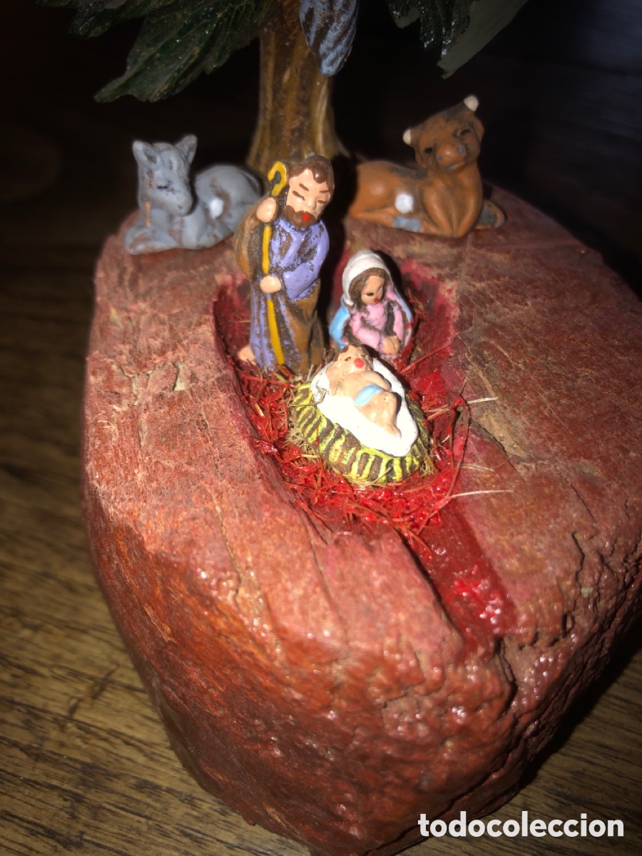Figuras de Bel&eacute;n: Nacimiento antiguo (mini) - Foto 2