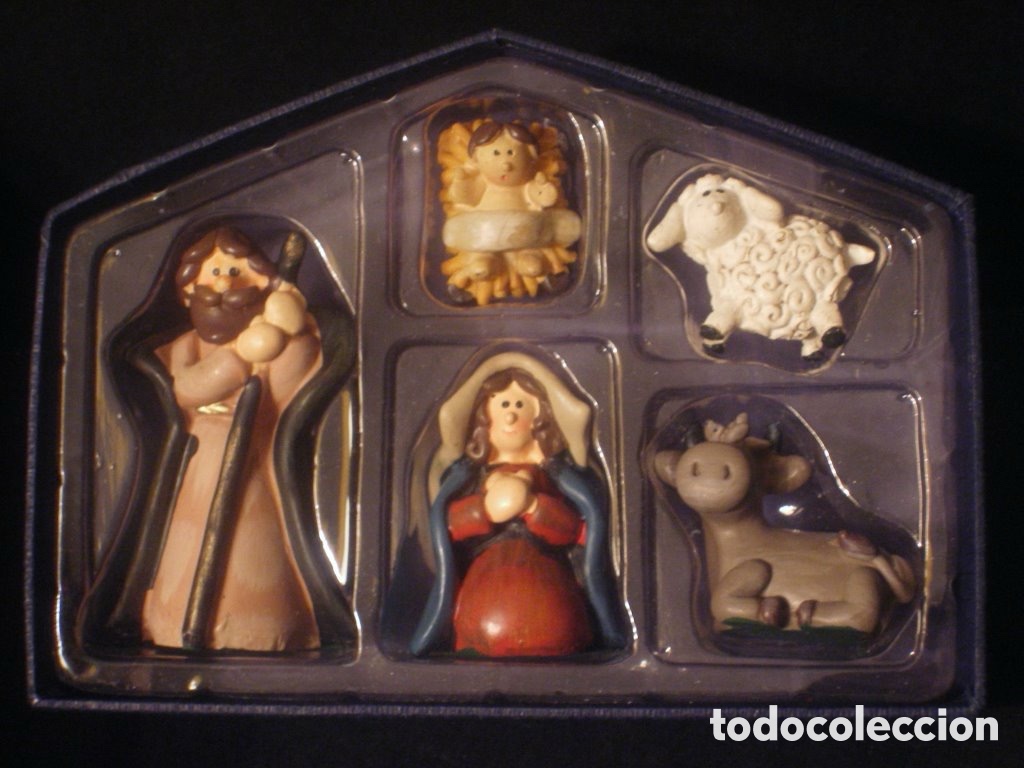 Figuras de Bel&eacute;n: Belen en estuche con figuras en el interior - Foto 2