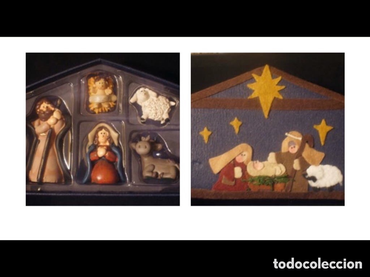 Statuine di Presepe: Belen en estuche con figuras en el interior