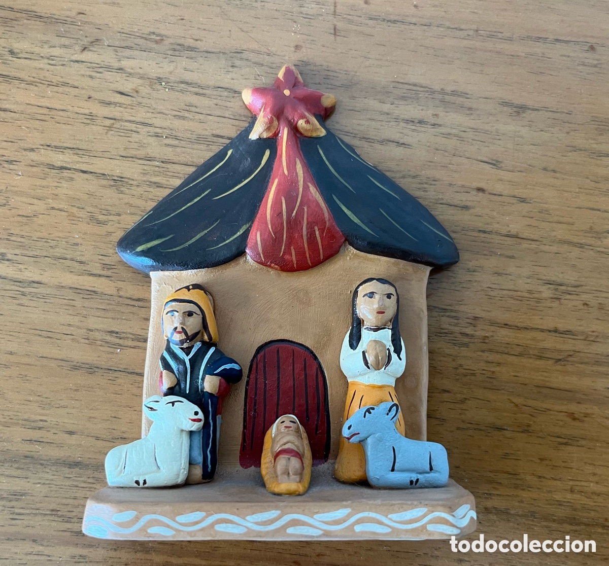 Figures of Bethlehem: Belen Peruano de 7,5 cm de altura