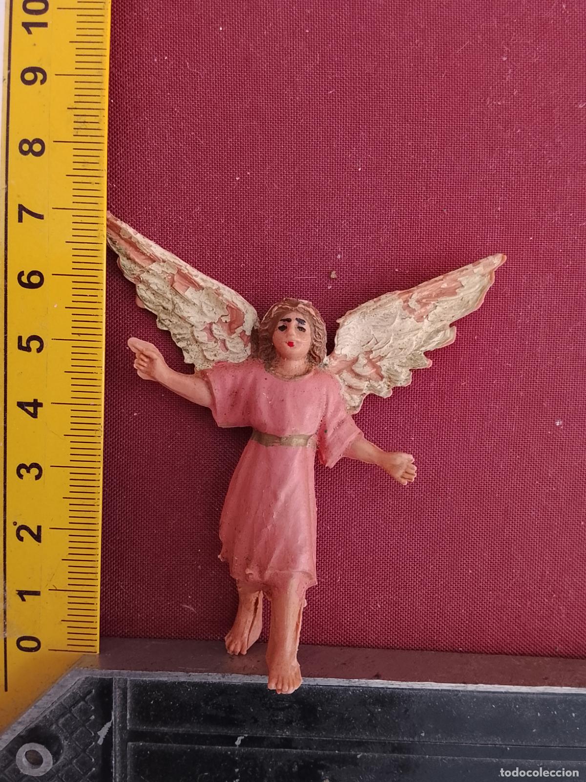 Figuras de Bel&eacute;n: figura de portal de belen O NACIMIENTO NAVIDAD antigua plastico duro