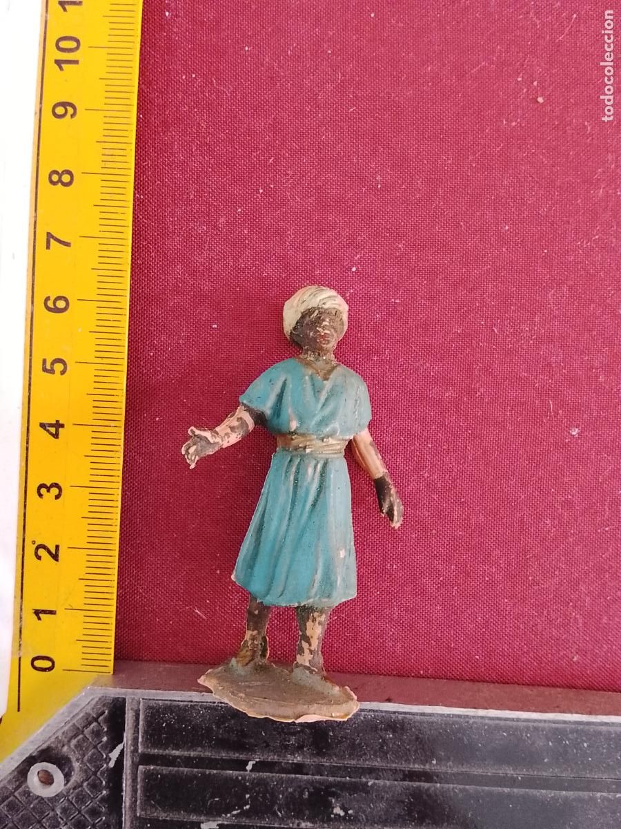 Figuren f&uuml;r Weihnachtskrippen: figura de portal de belen O NACIMIENTO NAVIDAD antigua plastico duro