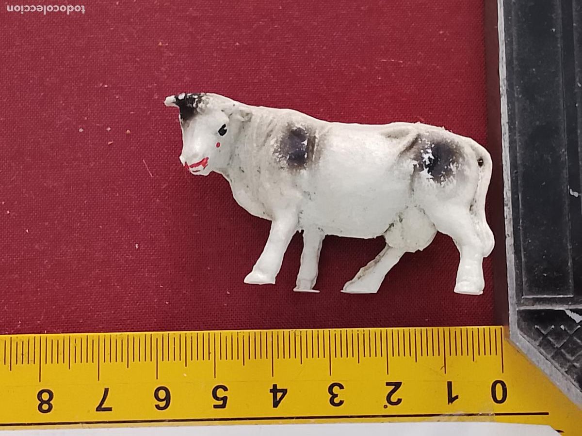 Figuren f&uuml;r Weihnachtskrippen: figura de portal de belen O NACIMIENTO NAVIDAD antigua plastico duro