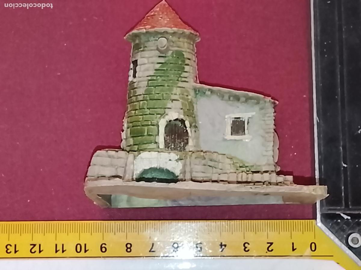 Figuren f&uuml;r Weihnachtskrippen: figura de portal de belen O NACIMIENTO NAVIDAD antigua plastico duro