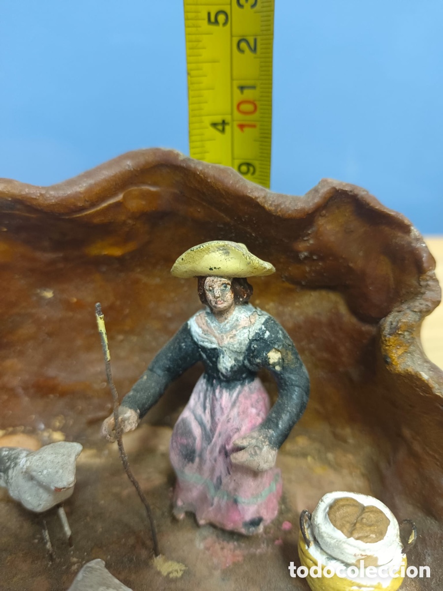 Figuras de Bel&eacute;n: Bel&eacute;n Diorama de barro - Foto 4