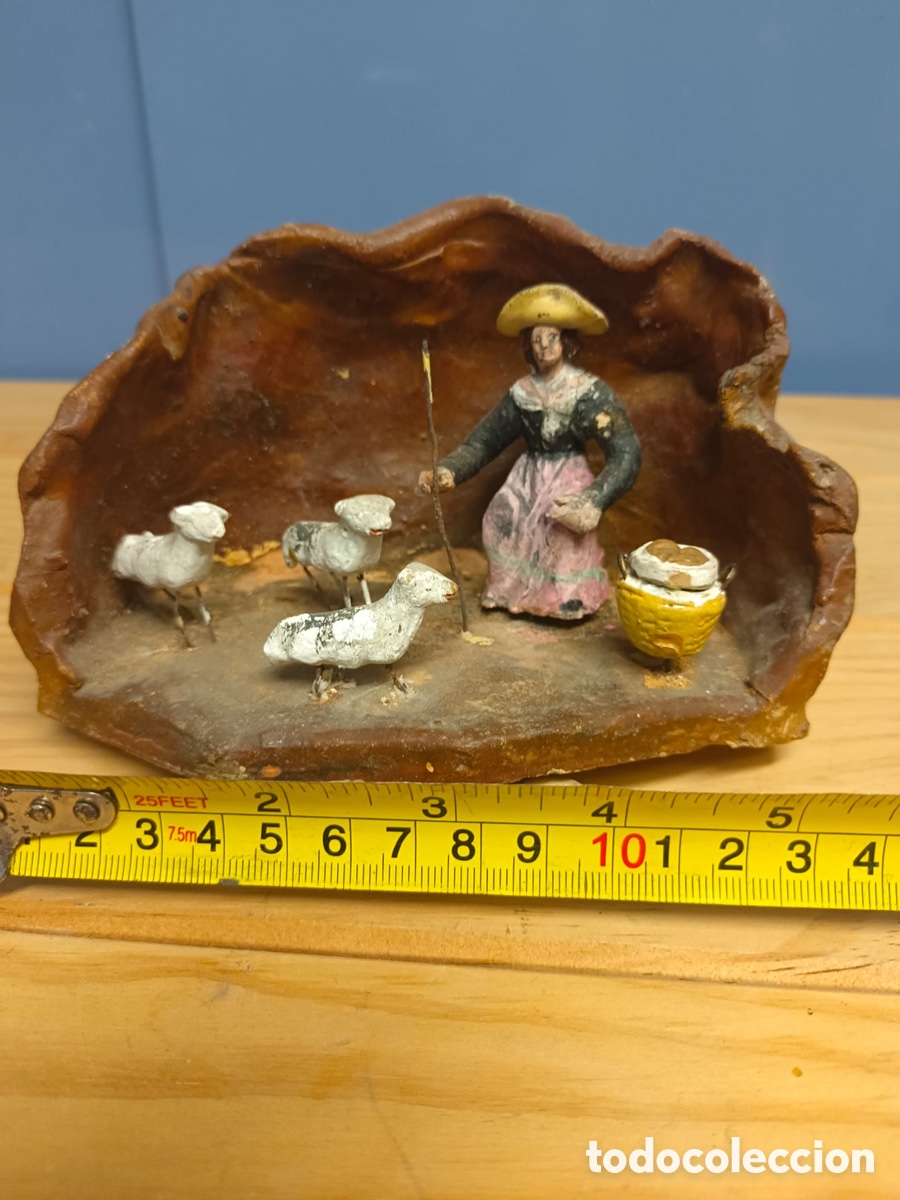 Figuras de Bel&eacute;n: Bel&eacute;n Diorama de barro - Foto 5