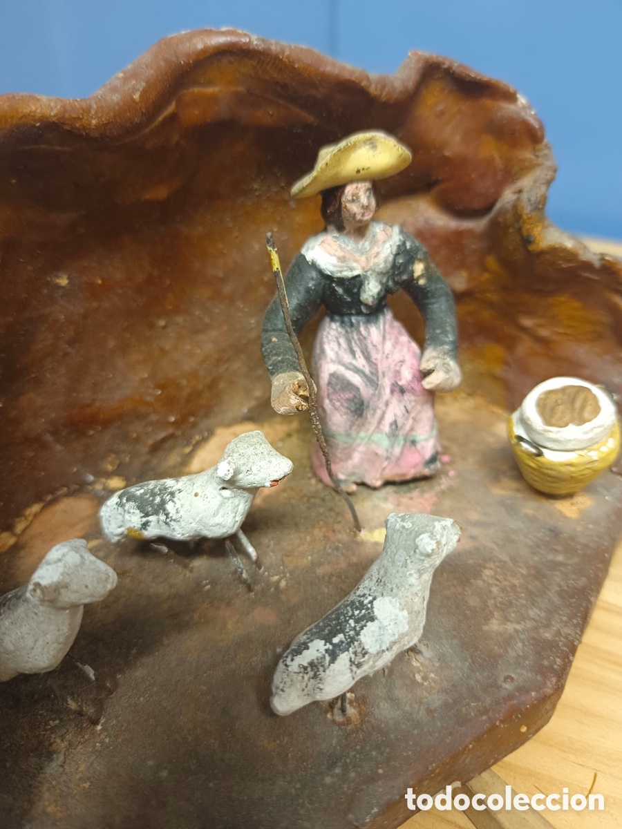 Figuras de Bel&eacute;n: Bel&eacute;n Diorama de barro - Foto 1