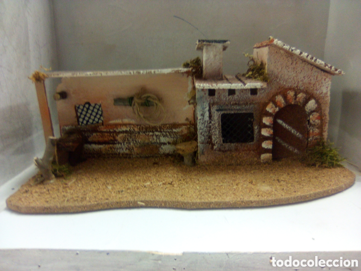 Figuras de Bel&eacute;n: Casa con luz para belenes - Foto 1