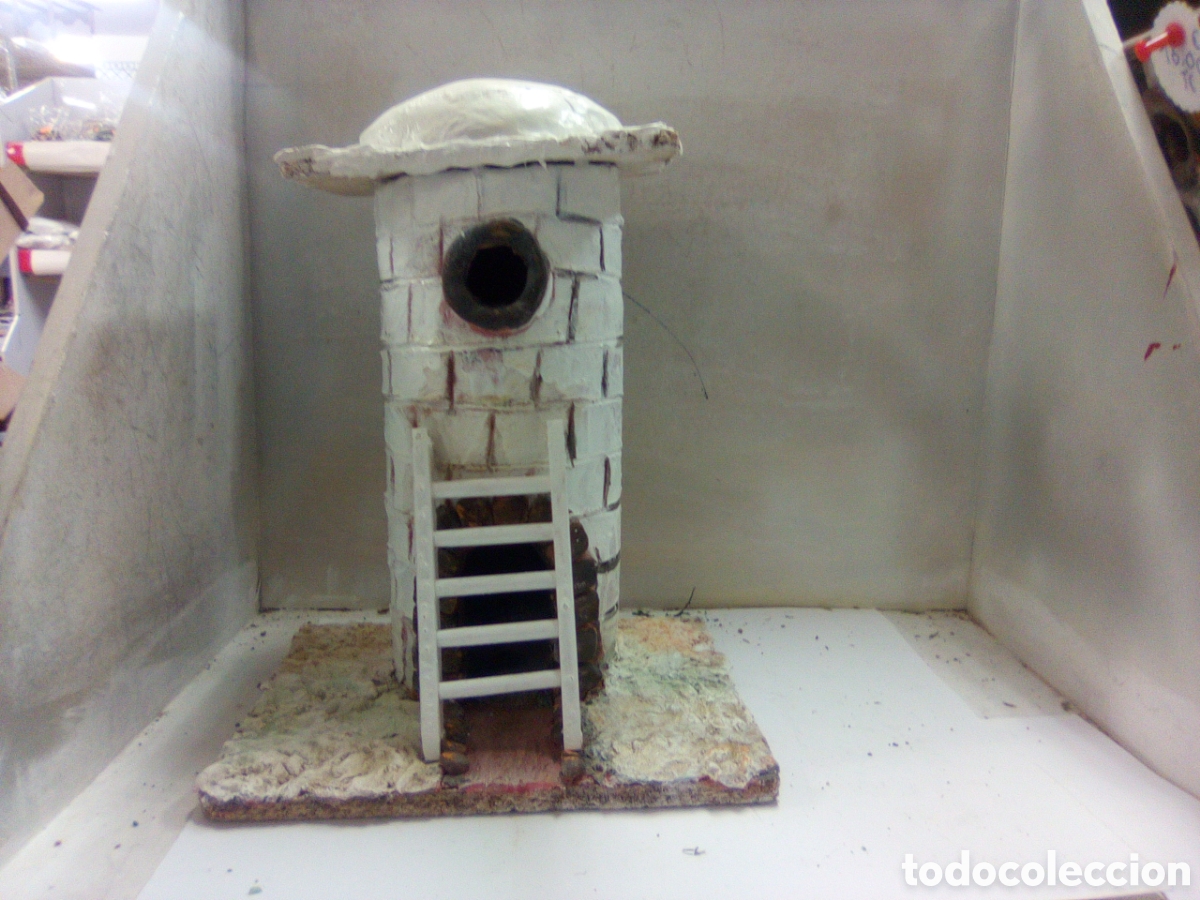 Figuras de Bel&eacute;n: Palomar Base madera para belenes - Foto 1