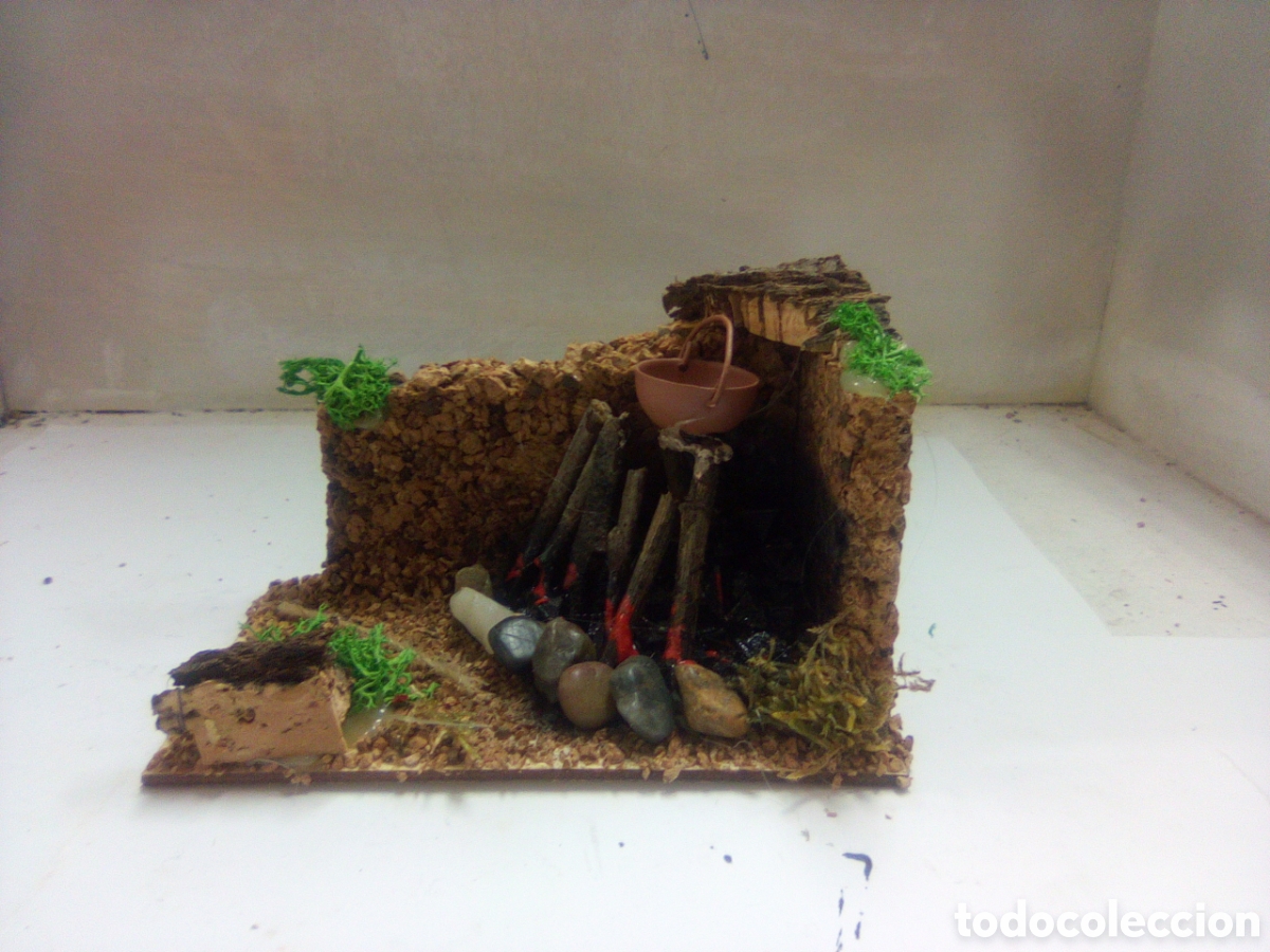 Figuras de Bel&eacute;n: Hoguera para belenes - Foto 1