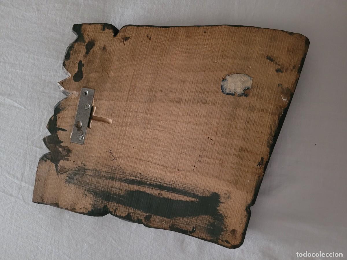 Figuras de Bel&eacute;n: Talla de madera con figuras en relieve - Foto 3