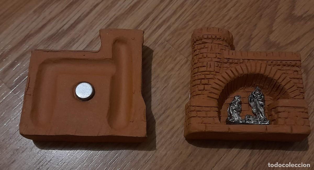 Figuras de Bel&eacute;n: Iman Belen barro en forma de castillo - Foto 1