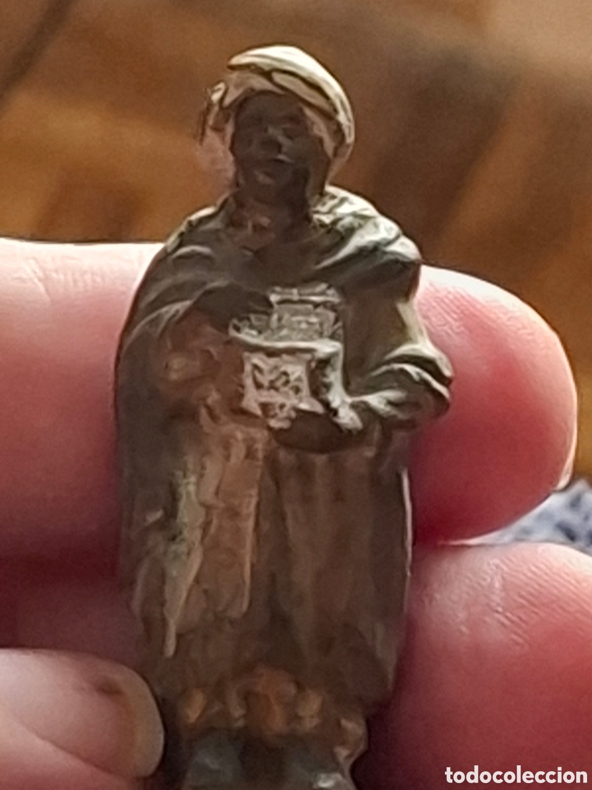 Figuras de Bel&eacute;n: Caja Mcs - Rey Negro De Barro. - Foto 4