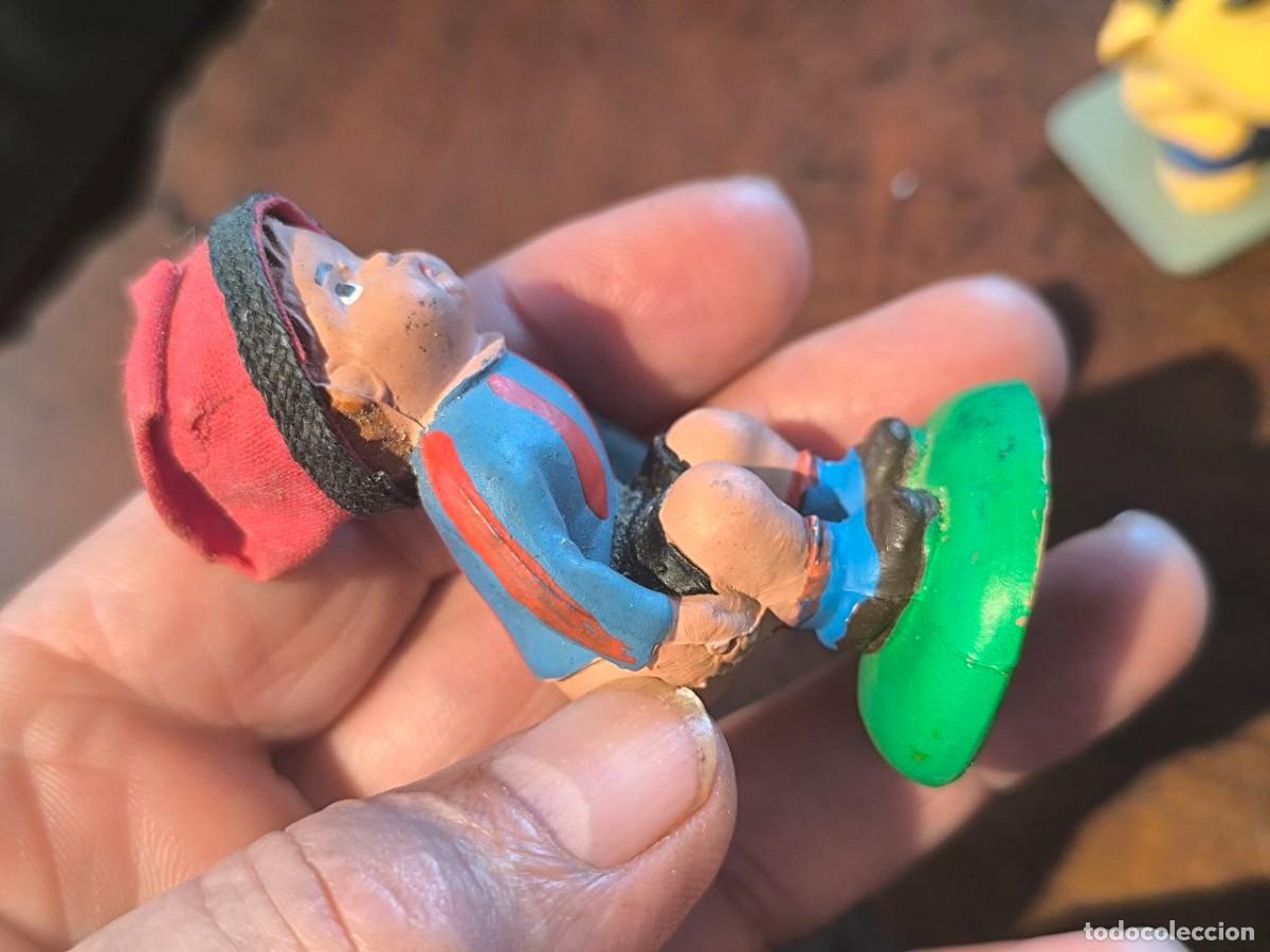 Figuras de Bel&eacute;n: CAGANE CATALAN DE PLASTICO DEL BAR&Ccedil;A 7 CM - Foto 4