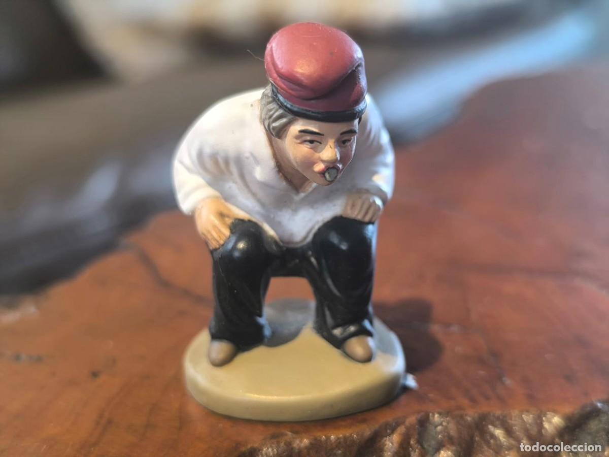 Figuras de Bel&eacute;n: CAGANE CATALAN DE PLASTICO BP 4,7 CM - Foto 1