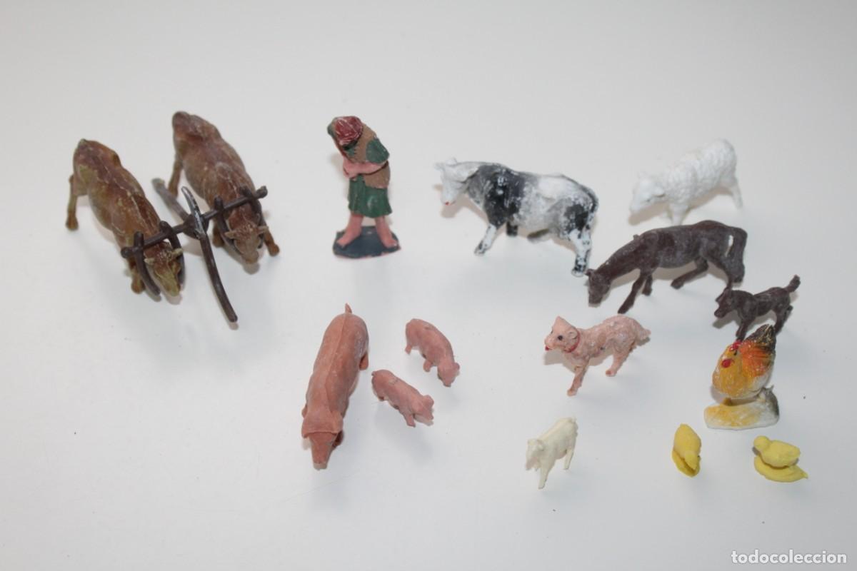 Figuras de Bel&eacute;n: LOTE DE FIGURAS DE BELEN - Foto 1